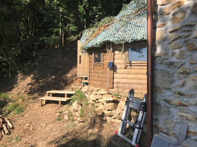 Gästehaus aus Holz